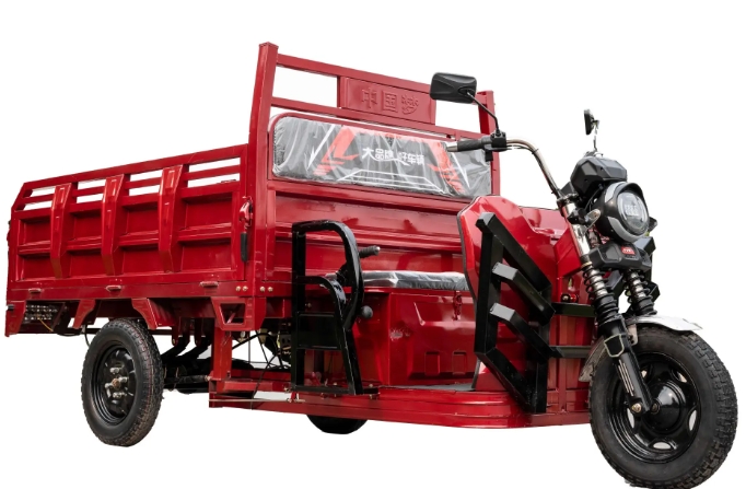 Electric Tricycle Cargo Truck Banner photo