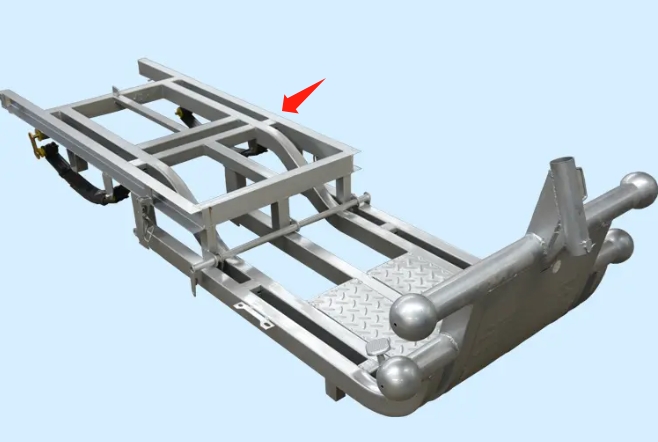 Electirc Tricycle Chassis Crossbeam