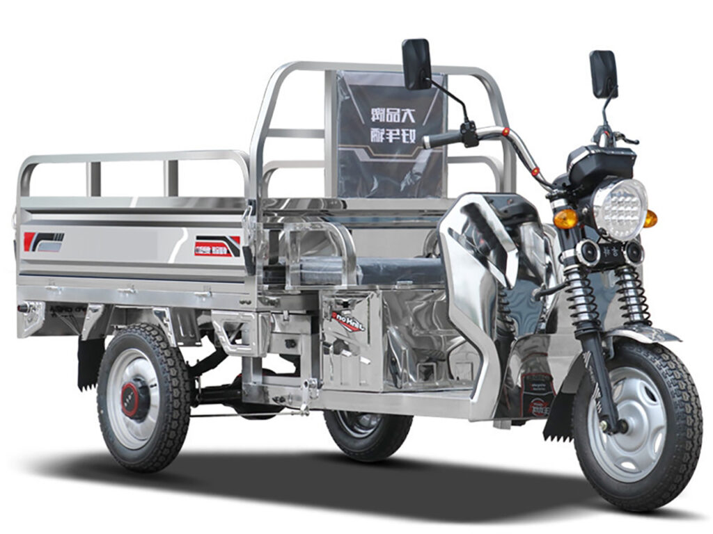 stainless steel electric tricycle