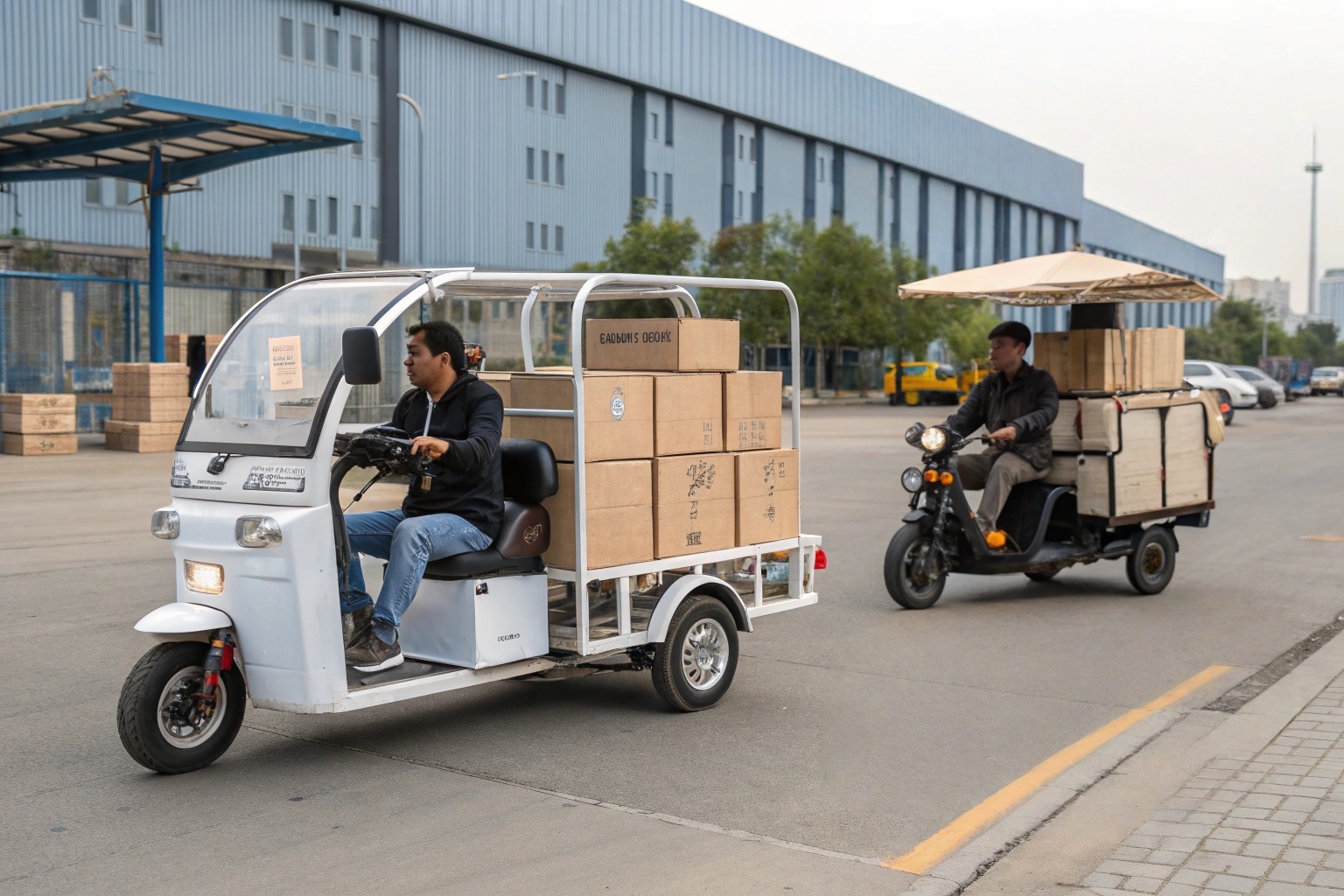 market applications of electric tricycles