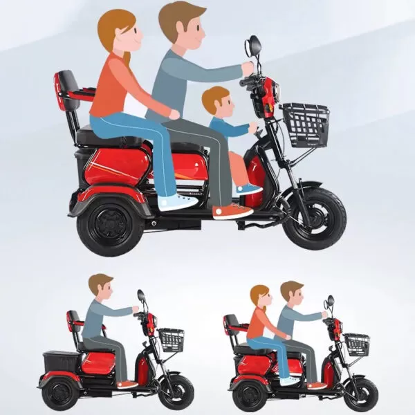 Tricycle électrique de loisirs pour personnes âgées AGL – Image 2
