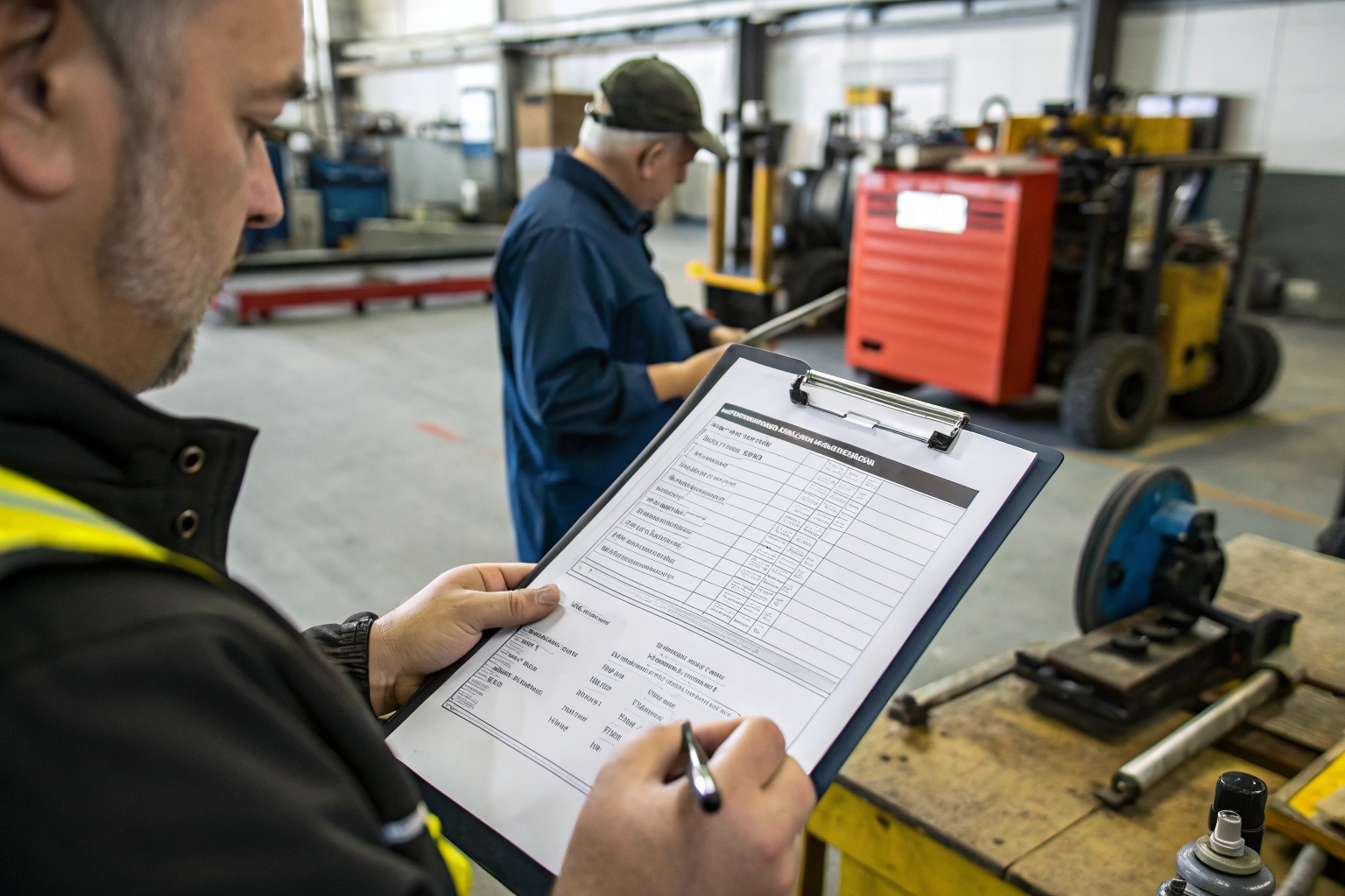 A buyer discussing electric tricycle specifications with a factory expert