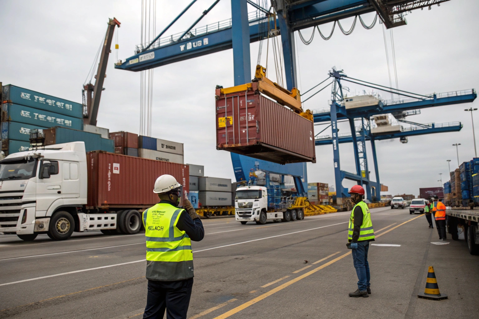 container loading for electric tricycles