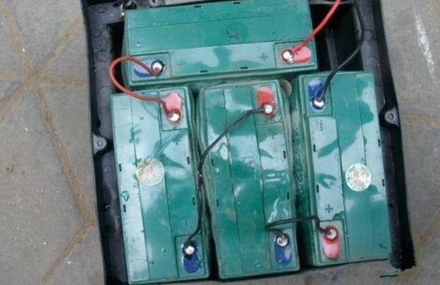 Overcharging of tricycle lead-acid battery causes bulging