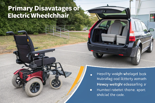 A person looking at a map, concerned about their electric wheelchair's battery range