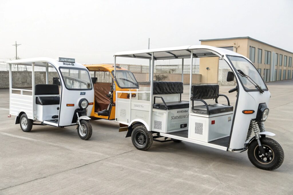 electric tricycles are grouped into five main cate