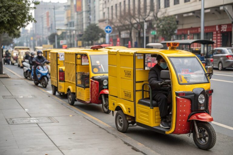 electric tuk tuks are perfect for last mile delive