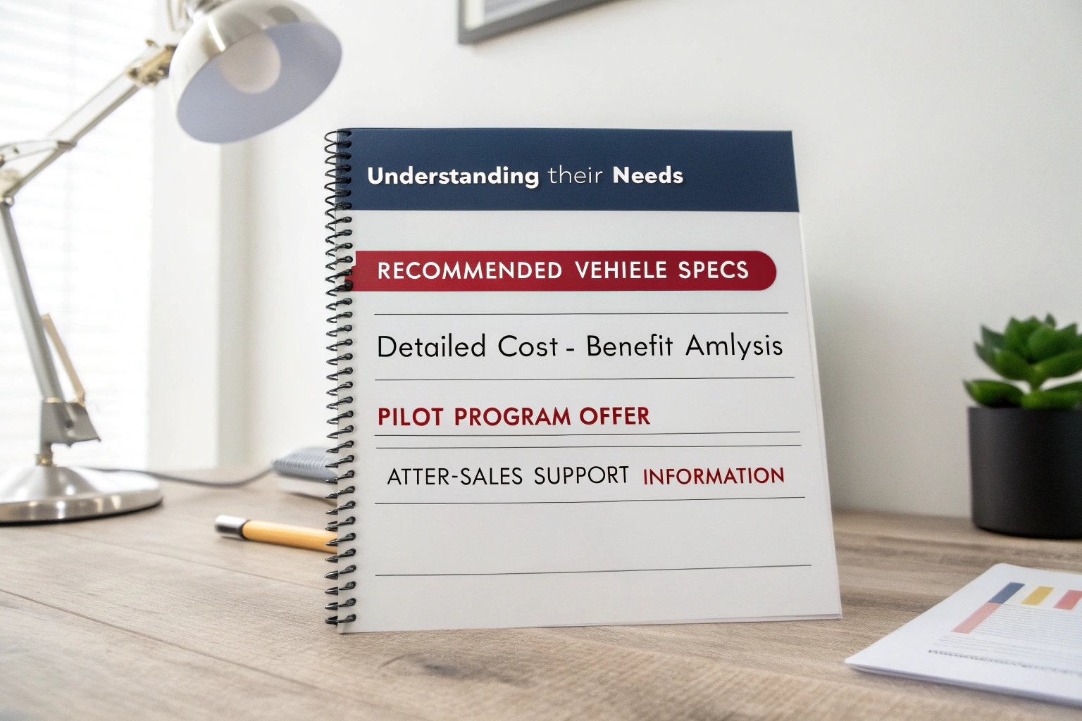 a professional proposal document with charts and images of electric trikes