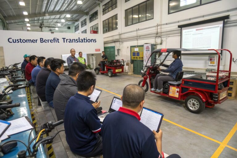 the best way to train electric tricycle dealers is