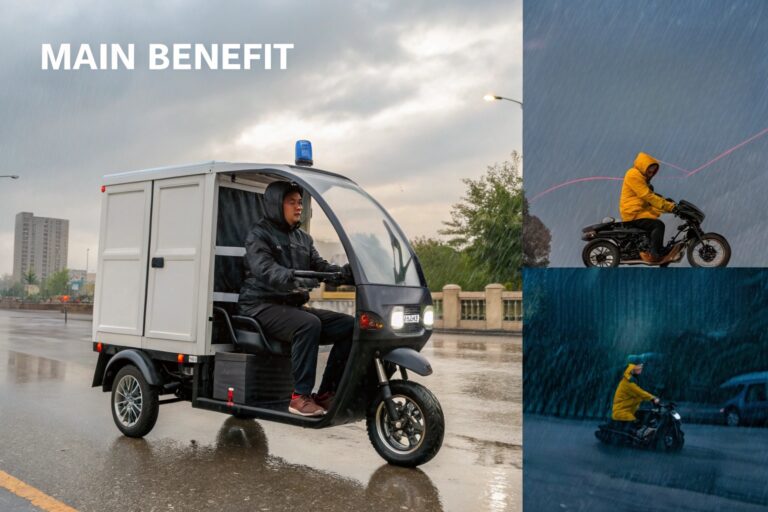the main benefits are all weather usability