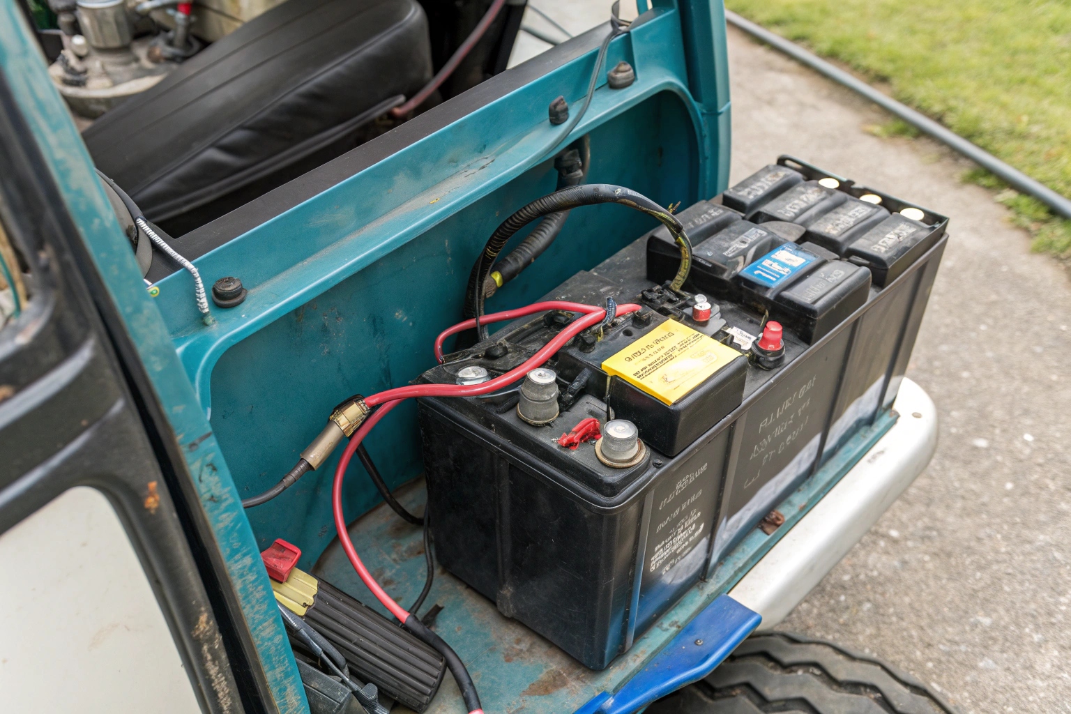 A simple checklist showing common reasons for an electric tuk tuk not starting