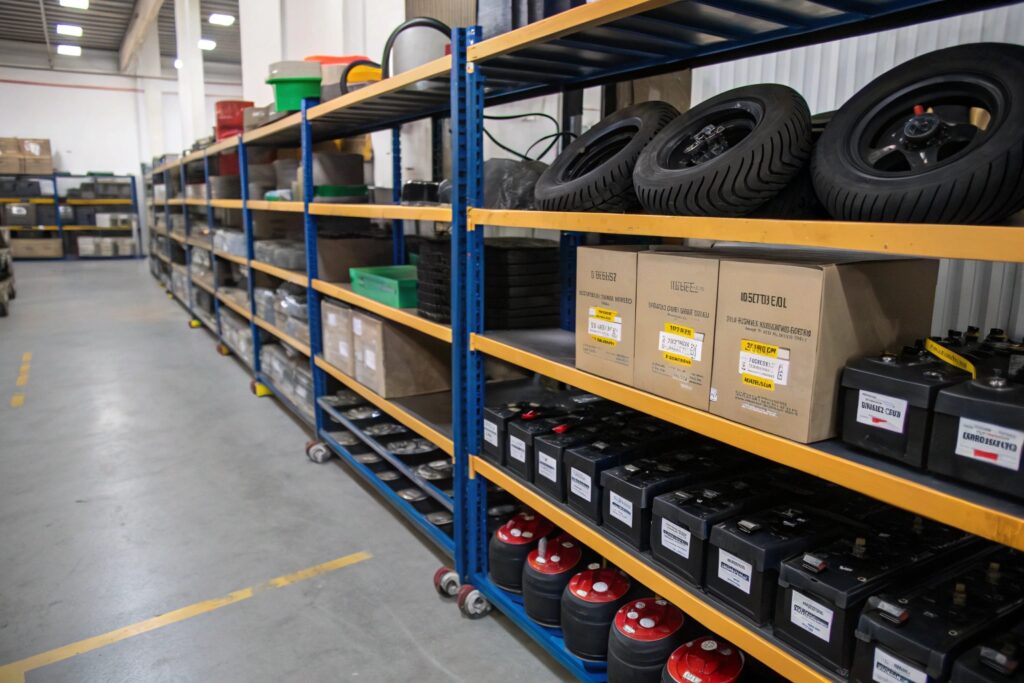 first stock the fast moving consumables category