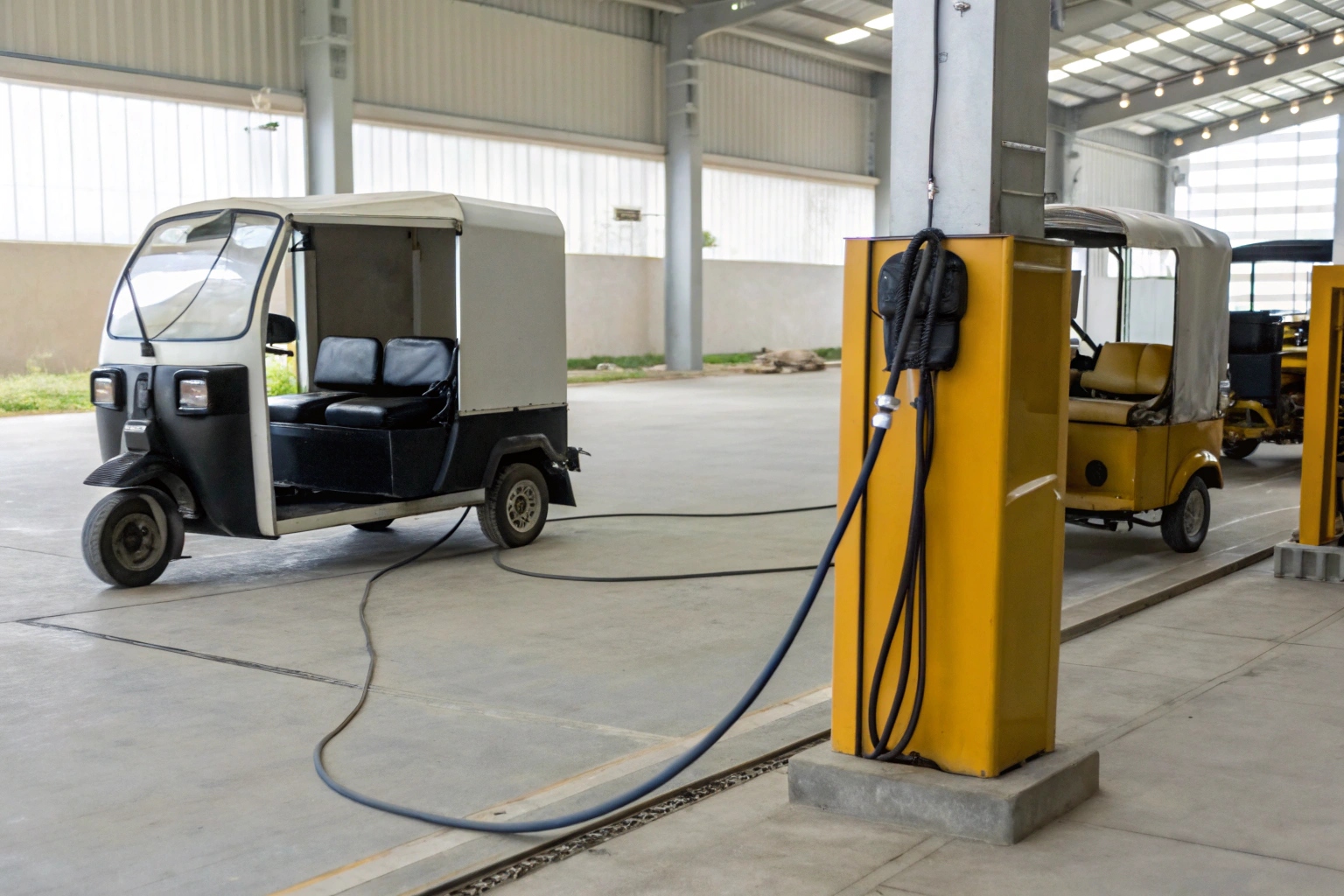 A chart comparing the cost of spare batteries vs the cost of vehicle downtime