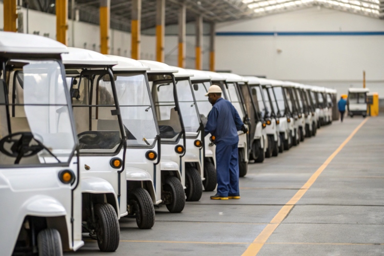 An INMETRO certification seal on an electric vehicle component